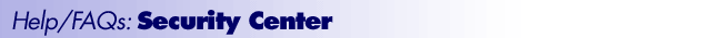 AIM security and privacy settings