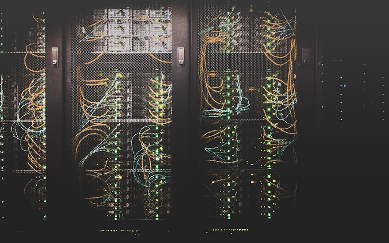 Server room representing federal IT infrastructure