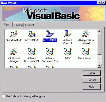 Visual Basic 6 IDE