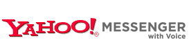 Yahoo Messenger landing page banner - archived from the original Yahoo servers